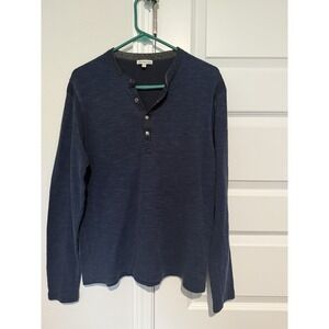 Calvin Klein Jeans Woman's  Long Sleeve Shirt - Navy  Medium